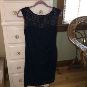 RALPH LAUREN SEQUIN FORMAL DRESS